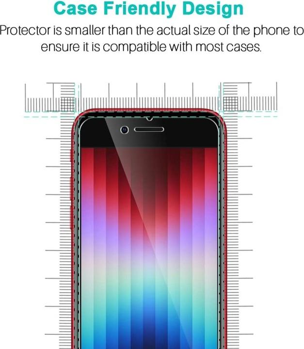 Produktbild Screenguard Panzerglas Screen Protector (1 Stück, Apple iPhone SE (2nd Gen))