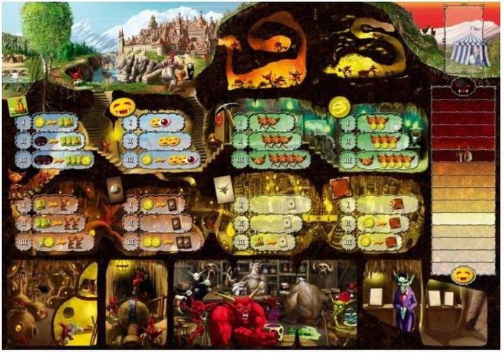Produktbild CZ012 - Dungeon Lords, Brettspiel, für 2-4 Spieler, ab 14 Jahren (Deutsch)