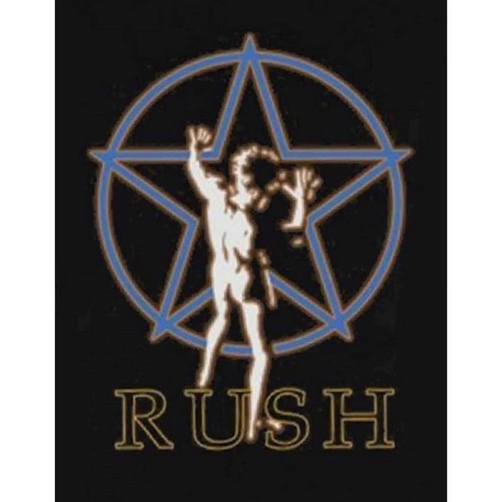 Actual product image Rush Unisex Adult Starman Glow T-Shirt (XL)