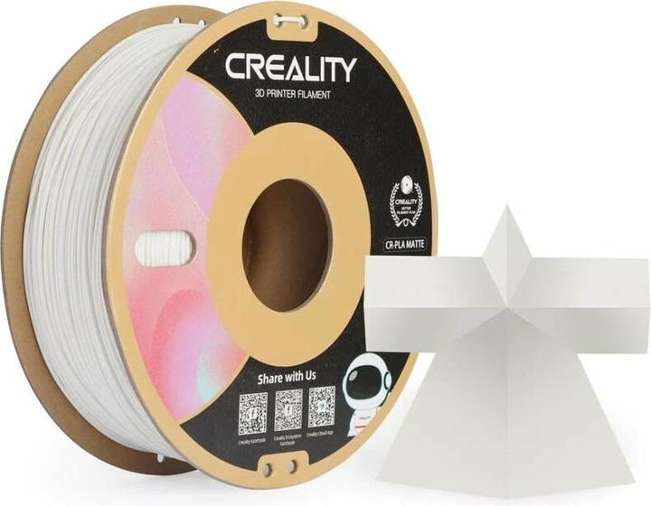 Actual product image Creality PLA Silk White (PLA, 1.75 mm, 1000 g, White)