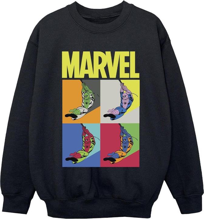 SpiderMan Pop Art Sweatshirt Jungen (104)