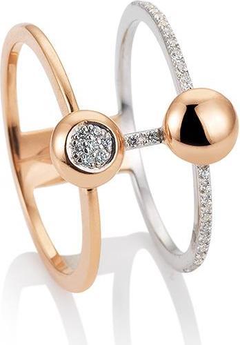 Immagine prodotto Breuning ANELLO - BRILL. 0,155 Ct. H/si (59, Oro 750/18 K)