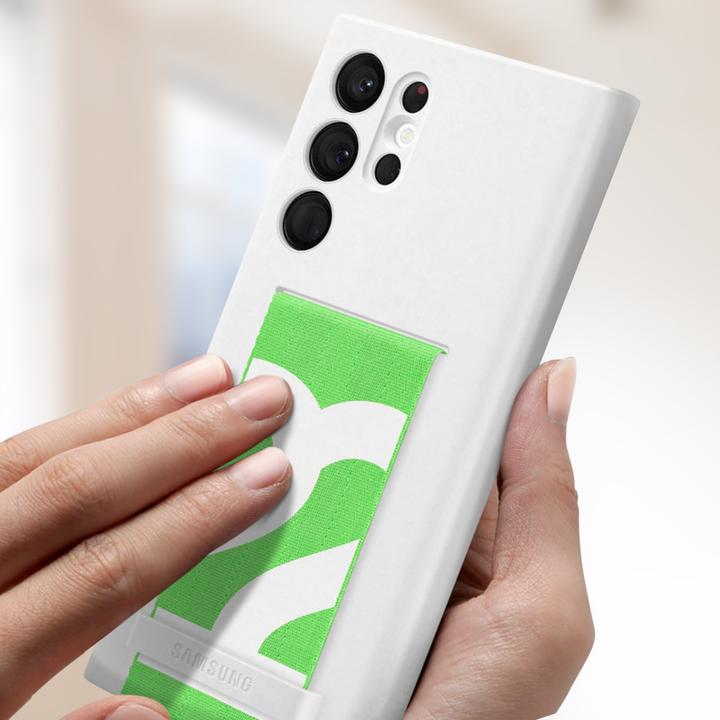 Actual product image Samsung Silicone cover with loop (Samsung Galaxy S22 Ultra)