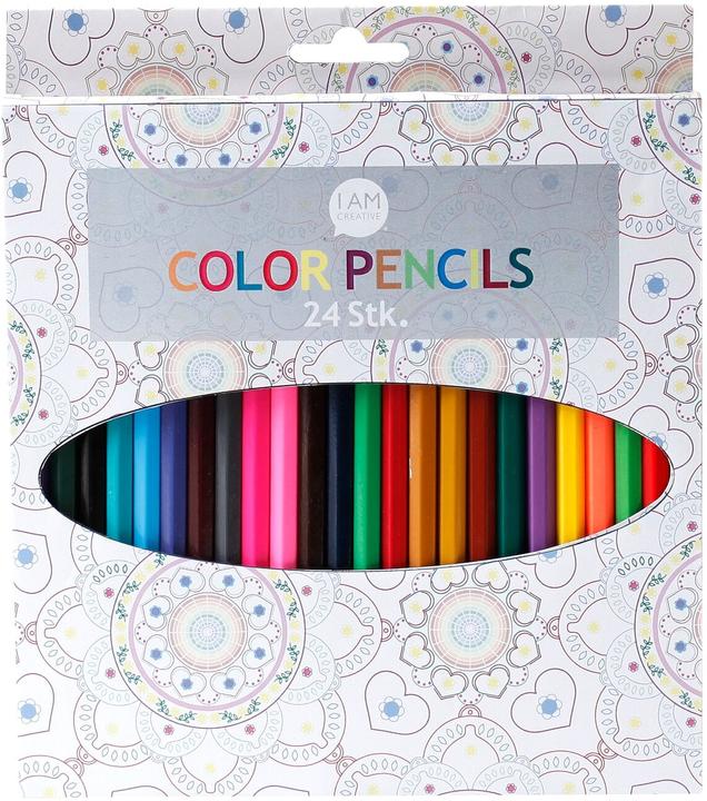 Image du produit I Am Creative Crayons de couleur en boîte (Multicolore, 24 x)