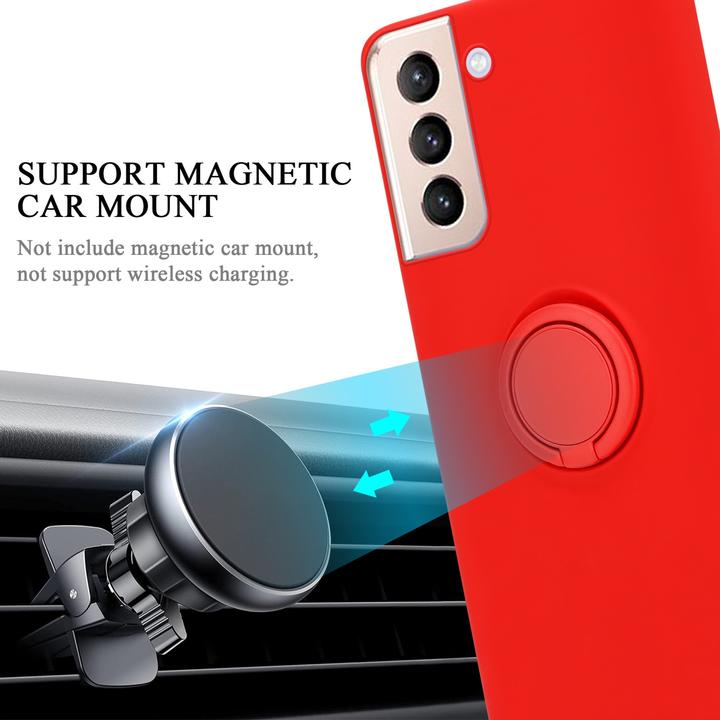Actual product image Cadorabo TPU Liquid Ring Silicone Case Cover (Samsung Galaxy S22+)