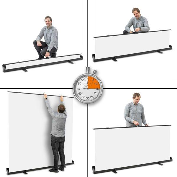 Actual product image Walimex pro Roll-up panel background (210 cm, 220 cm)