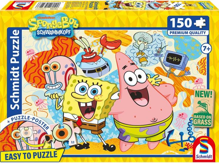 Immagine prodotto Schmidt Spiele SpongeBob, Spongebob und Freunde 150 Teile (150 pezzi)