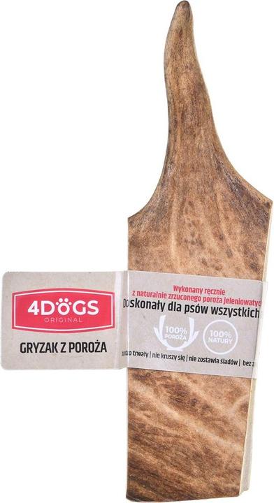 Actual product image 4Dogs Original 4DOGS - Fallow deer antlers (hard) - M