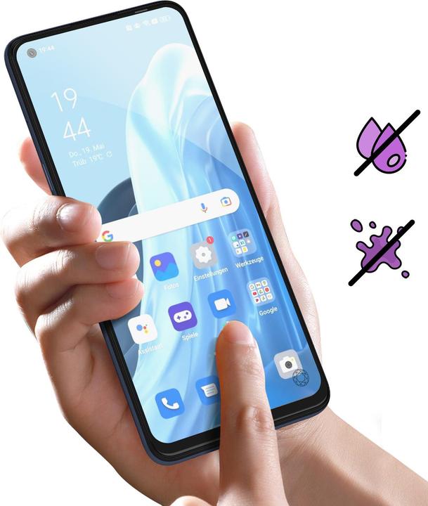 Actual product image Bigben Connected Glass screen protector (1 Piece, Oppo Find X5 Lite)