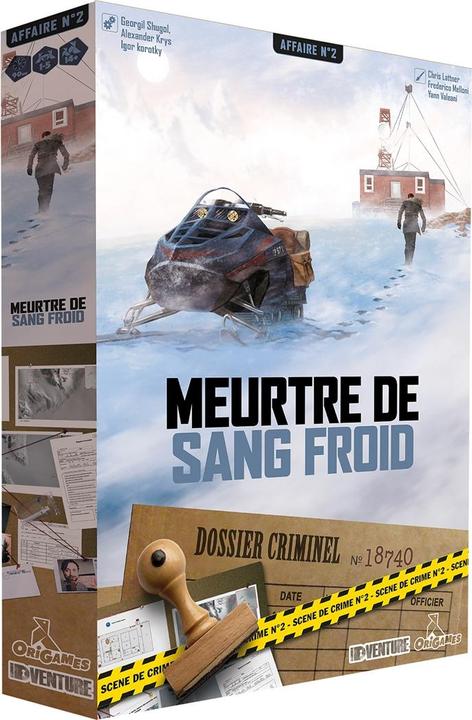 Actual product image Origames Meutre De Sang Froid f (French)