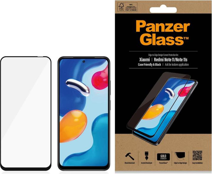 Produktbild PanzerGlass Case Friendly (1 Stück, Xiaomi Redmi Note 11S, Xiaomi Redmi Note 11)