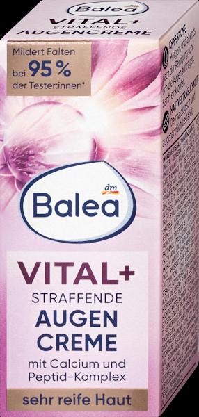 Actual product image dm Balea Vital+ firming eye cream (Crème, 15 ml, Day + Night)