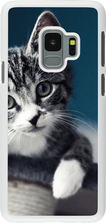 Produktbild PhoneLook Hülle weiss Meow 23 (Samsung Galaxy S9)