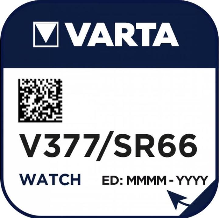 Actual product image Varta V377 (1 pcs., SR66, 27 mAh)