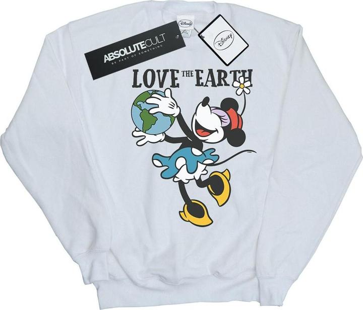 Disney Mickey Mouse Love The Earth Sweatshirt (S)