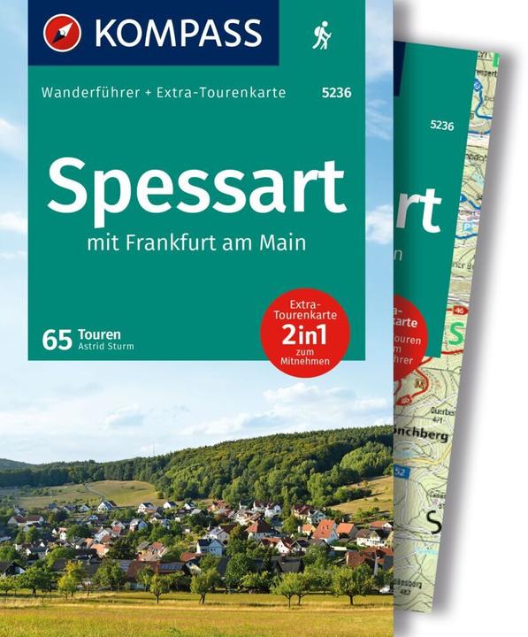 Image du produit Wanderführer Spessart, 65 Touren mit Extra-Tourenkarte (Allemand, 2024)