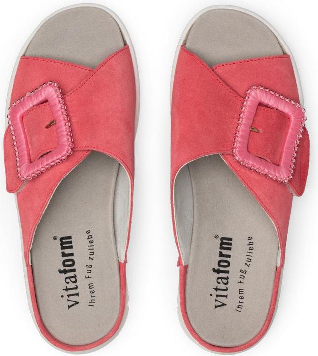 Actual product image Vitaform Pantolette Veloursleder Supersoft (37)