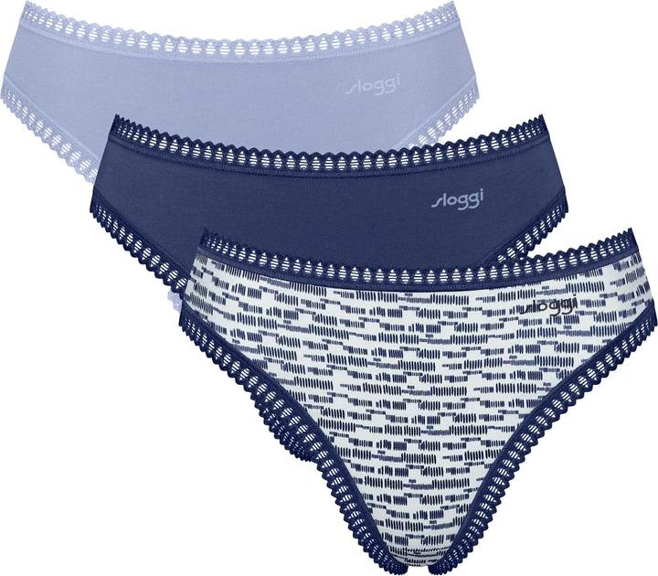 Sloggi Slip Casual Bequem sitzend GO Crush High leg C3P