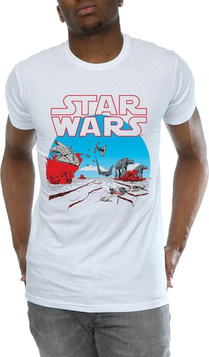 Immagine prodotto Star Wars The Last Jedi Action Scene Maglietta Uomo (S)