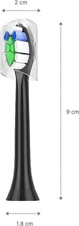 Produktbild Hermex Alternativer Zahnbürstenkopf zu Philips Sonicare W2 Schallzahnbürste (8 x)