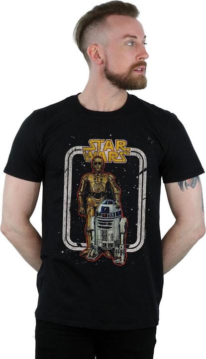 Image du produit Star Wars - T-shirt R2-D2 AND C-3PO VINTAGE - Homme (L)