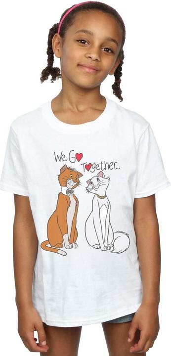 Immagine prodotto Disney The Aristocats We Go Together Maglietta Ragazze (140, 146)