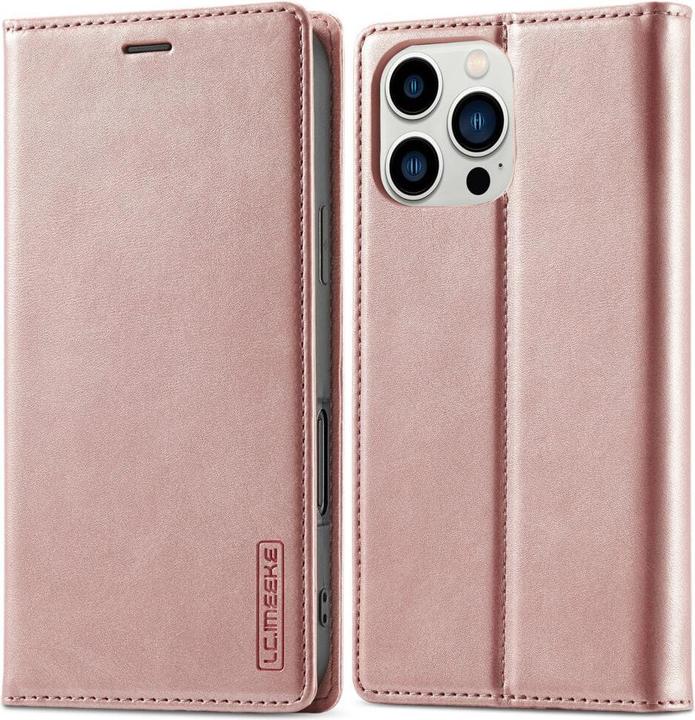 Actual product image LC.Imeeke iPhone 16 Pro - Flip Case Vintage (Apple iPhone 16 Pro)