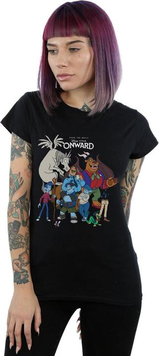 Immagine prodotto Disney Onward Character Collage Maglietta Donna (XL)