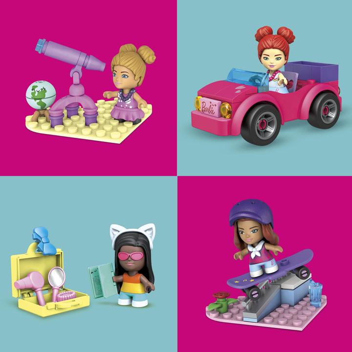 Immagine prodotto Mega Bloks Mega Construx - Pacchetto di set da gioco di Barbie