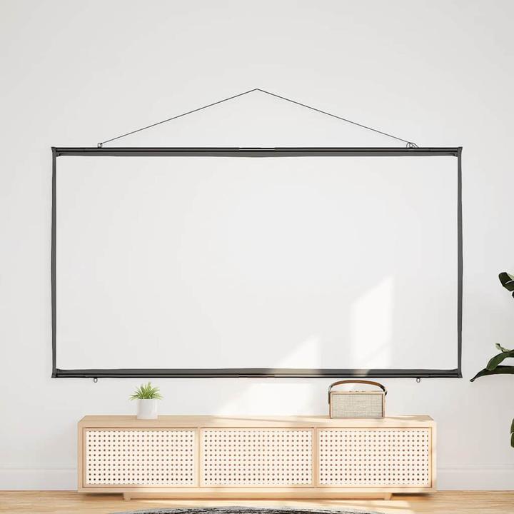 Actual product image VidaXL Projector screen Wall-mounted 100 inch 16:9 projection screen Screen (100", 16:9)