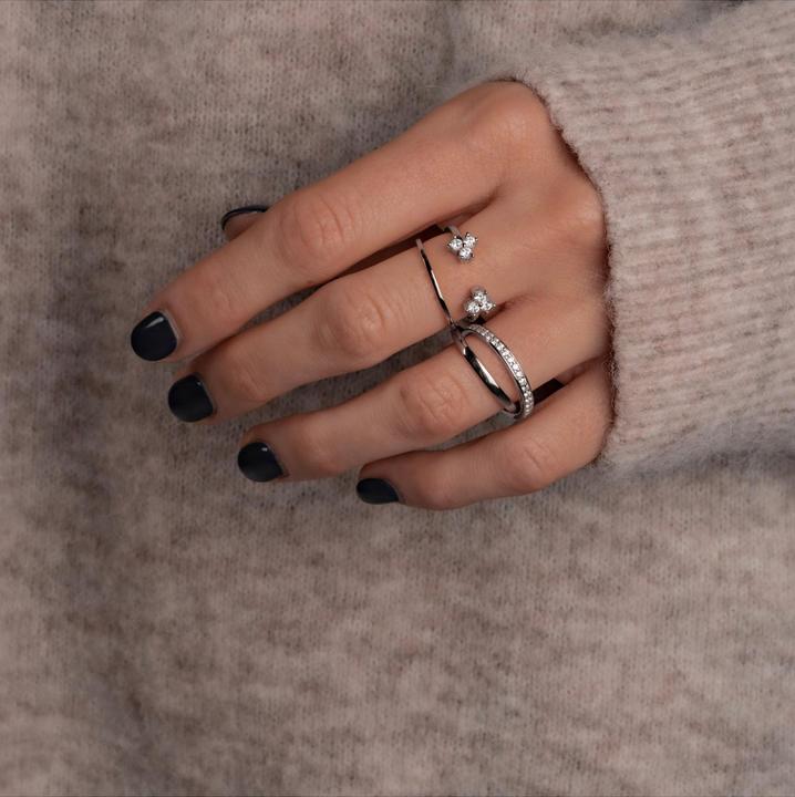 Produktbild Glanzstücke München Damen Sterling Silber Zirkonia silber - 11810 (56, 925 Silber)