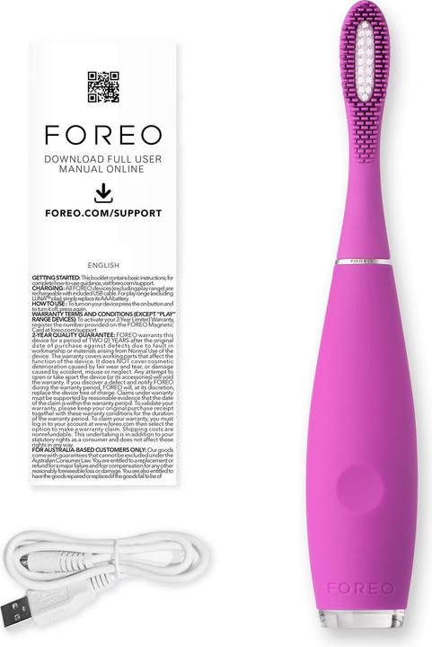 Produktbild Foreo Schallzahnbürste ISSA Kids Merry Berry Shark (Schallzahnbürste)