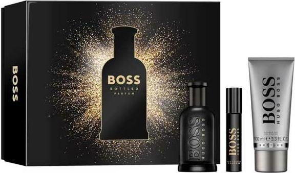 Hugo Boss Boss Bottled Set - EDP 100 ml + SG 100 ml + EDP 10 ml (Parfum set)