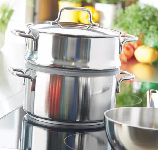 Actual product image Demeyere Apollo (28 cm, Pot, Stainless steel)