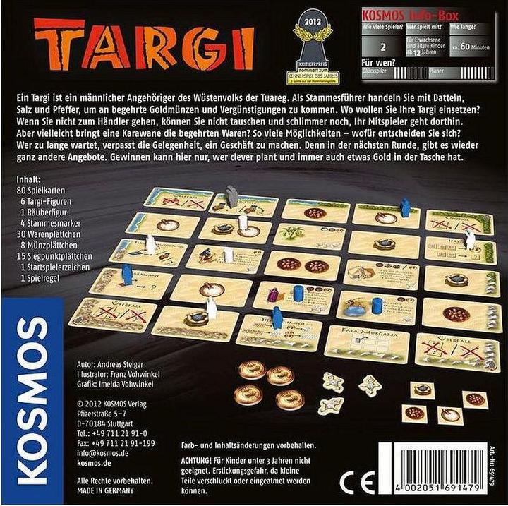 Produktbild Kosmos Targi (Deutsch)