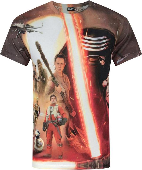 Produktbild Star Wars Force Awakens Heroes & Villains Sublimation TShirt (L)