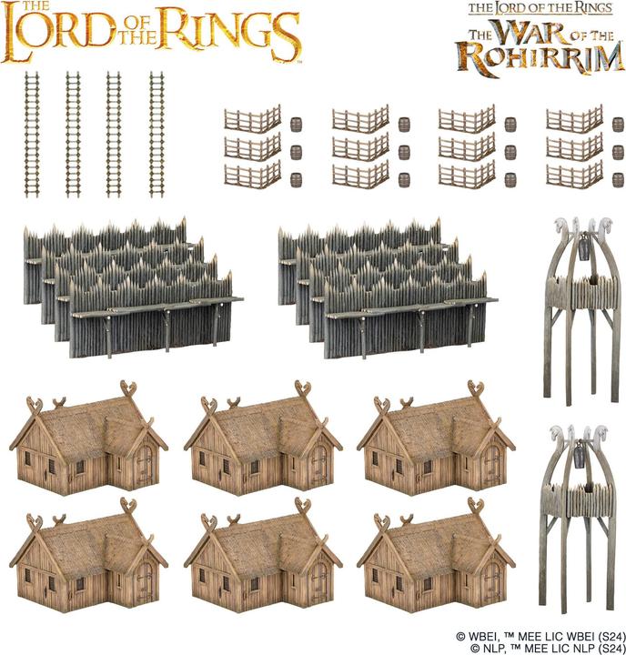 Immagine prodotto Games Workshop Warhammer Middle Earth - Rohan Stronghold (Materiale sintetico)