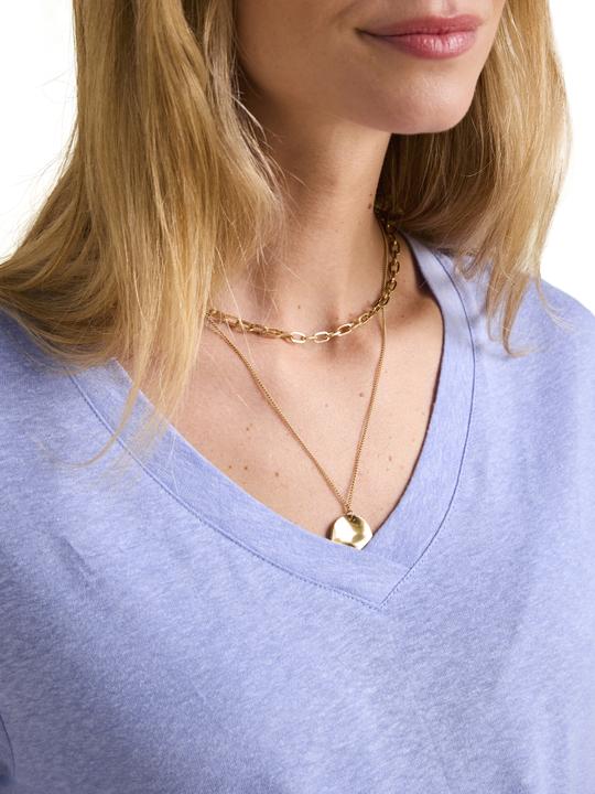 Actual product image Envie de Fraise Umstands-T-Shirt mit Leinen (W36/L38)