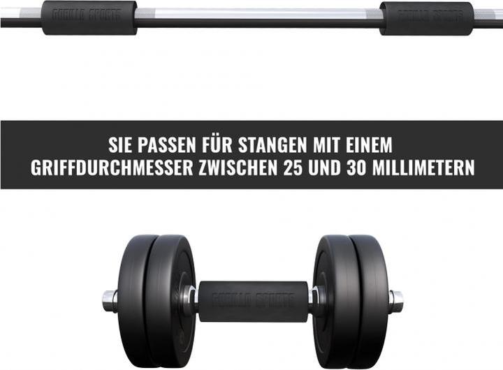 Produktbild Gorilla Sports Hantelgriffe aus Silikon