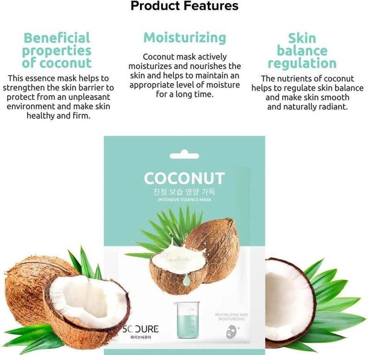 Image du produit 5C Cure Masque à l'essence de noix de coco intense
