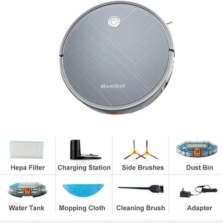 Actual product image Mamibot Plaunantis robotas siurblys EXVAC660 (Robot vacuum)