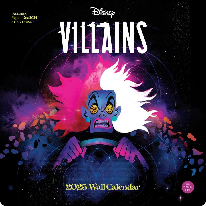 Immagine prodotto Abrams & Chronicle Cattivi Disney 2025 (30,5 x 30,5 cm, Copertina rigida, Inglese)