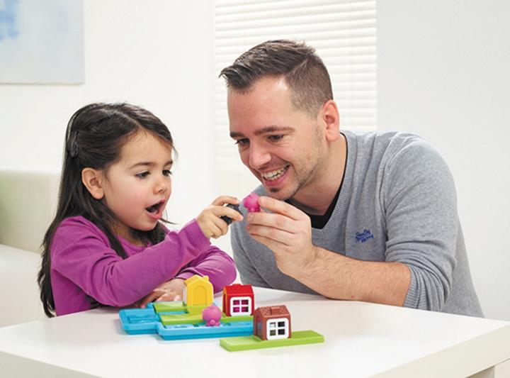 Produktbild Smart Games Die 3 kleinen Schweinchen (Finnisch, Italienisch, Französisch, Niederländisch, Schwedisch, Deutsch, Norwegisch, Portugiesisch, Dänisch, Spanisch)
