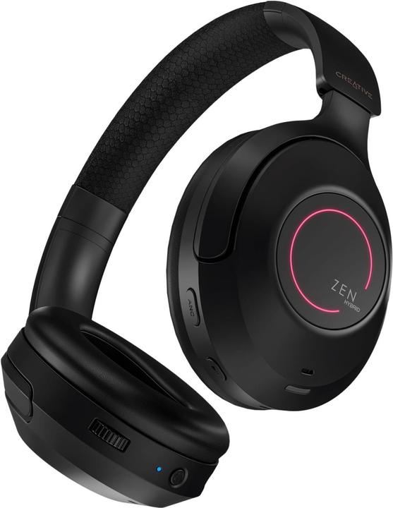 Image du produit Creative Oreillette Bluetooth ZEN Hybrid SXFI grise (ANC, 70 h, Sans fil)