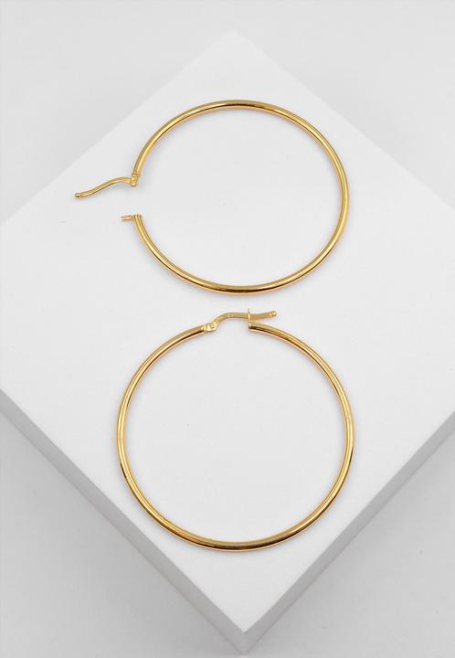 Produktbild Muau Creolen (750/18 K Gelbgold)