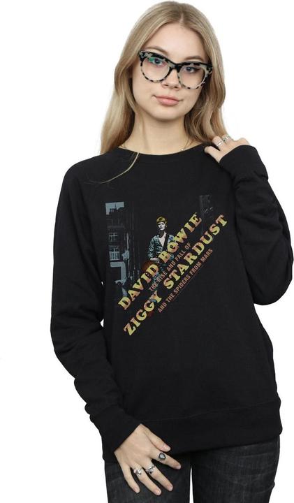 Produktbild David Bowie Ziggy Diagonal Sweatshirt (M)