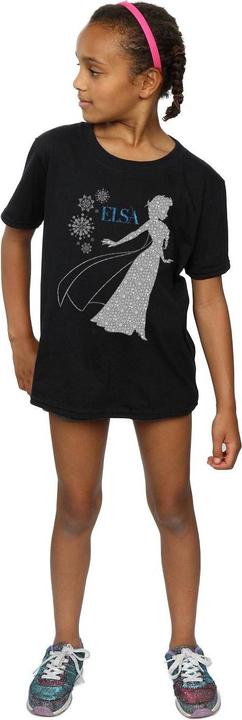 Image du produit Disney - T-shirt FROZEN ELSA CHRISTMAS SILHOUETTE - Fille (152, 158)
