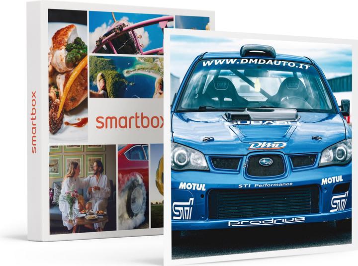Image du produit Smartbox 2 tours au volant d’une Subaru Rallye sur le circuit d’Ottobiano en Lombardie (1 pers.)