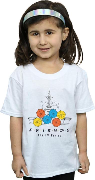 Produktbild Friends Fountain And Umbrellas TShirt Mädchen (140, 146)