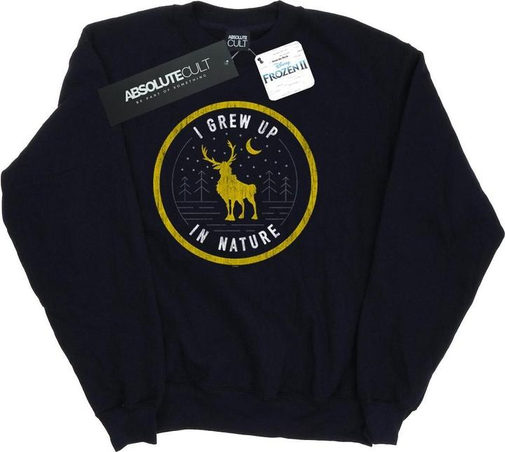 Actual product image Disney Womens/Ladies Frozen 2 Sven I Grew Up In Nature Sweatshirt (M)